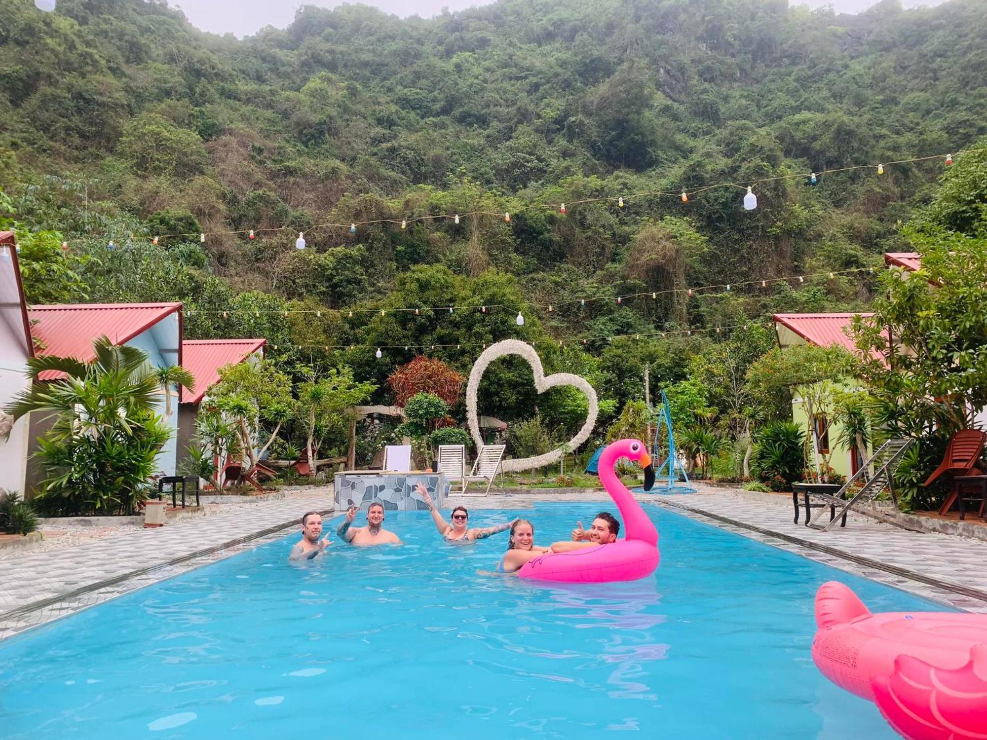 Central Hills Cat Ba Xuân Đám Ngoại thất bức ảnh